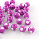 Perles acryliques opaques à pois SACR-R883-12mm-07-1