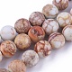 Brins de perles de jaspe impérial naturel X-G-I122-8mm-17-1