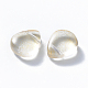 Perles de verre peintes par pulvérisation transparent GLAA-T016-29F-2