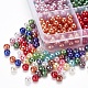 1200pcs 15 colores perlas acrílicas de imitación de perlas OACR-YW0001-12-6