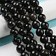 Natural Agate Round Beads Strand G-L084-10mm-28-4