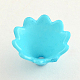 Opaque Acrylic Flower Bead Caps SACR-Q099-M81-3