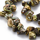 Naturales keshi abalorios de perlas hebras PEAR-S021-013B-03-6