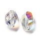 Verre imitation perles de cristal autrichien GLAA-H024-12B-2
