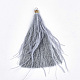 Groses décorations de pendentif pompon en nylon FIND-T060-003B-2