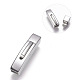 304 Stainless Steel Bayonet Clasps STAS-O114-047B-P-1