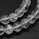 Chapelets de perles en cristal de quartz naturel G-F570-01-10mm-3