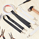 GORGECRAFT 4Pcs 2 Colors Electrical Tape Holder Strap Nylon Belt Strap with Swivel Hooks Ropes Wires Tape Storage Lanyard Belts for Gaffers Photography Stage Carrying Tool Bag Organizer Accessories FIND-GF0002-58-4