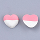 Two Tone Handmade Polymer Clay Cabochons CLAY-T017-08-2