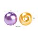 300 stücke 6 farben halloween thema backen bemalte glasperle runde perlen HY-FS0001-03-4
