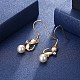 925 Sterling Silver Dangle Earrings EJEW-BB32271-4