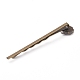 Iron Hair Bobby Pin Findings IFIN-WH0051-93F-2