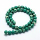 Synthetic Imperial Jasper Beads Strands G-I199-35-6mm-A-2