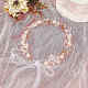 Hochzeitsgesellschaft am Strand Braut dekorativen Haarschmuck OHAR-WH0021-03A-7