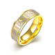 Fashionable 316L Titanium Steel Word Jesus Finger Rings For Easter RJEW-BB07146-7G-1
