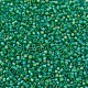 MIYUKIデリカビーズ  シリンダー  日本製シードビーズ  11/0  （db0858)つや消し透明緑色ab  1.3x1.6mm  穴：0.8mm  約20000個/袋  100 G /袋 SEED-J020-DB0858-3