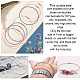 Steel Wire Bracelet Cord DIY Jewelry Making TWIR-PH0001-01-8