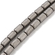 Electroplated Synthetic Non-magnetic Hematite Beads Strands G-Z032-I02-10B-1