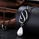 Fashion Brass Pendant Necklaces NJEW-BB23118-5