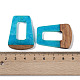 Подвески из смолы и дерева WOOD-F015-11E-3