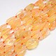 Natural Citrine Beads Strands G-L159-02-1