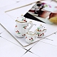 Mini set da tè in ceramica con motivo ciliegia BOTT-PW0002-126-3