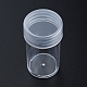 プラスチックビーズ収納ケース  コラム  透明  2.7x4.75cm CON-N012-05-6