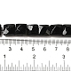 Chapelets de perles en tourmaline noire naturelle G-C109-A10-01-5