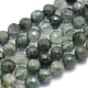 Natürlichen grünen Rutilquarz Perlen Stränge G-O171-01-6mm-1