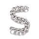 201 Stainless Steel Cuban Link Chains CHS-G017-14P-2