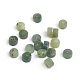 Perles de jade canadien naturel G-I274-08B-1