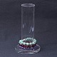 Soporte de exhibición de pulsera de joyería de torre vertical de vidrio orgánico BDIS-G005-02-1