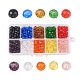Perles de verre faites à la main 10 couleurs GLAA-JP0002-03-6mm-1