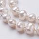 Colliers de perles de nacre naturelle NJEW-P149-03A-2