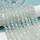 Imitation Jade Glass Beads Stands EGLA-A035-J8mm-D06-2