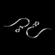 Resin Earring Hooks FIND-H046-03-3
