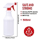 500 ml Polyethylen (pe) Trigger-Spritzflaschen AJEW-BC0006-03-2