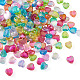 Eco-Friendly Transparent Acrylic Beads TACR-TA0001-04-4