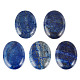 Cabochons à dos plat en lapis-lazuli naturel pandahall elite G-PH0002-22A-1