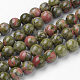 Chapelets de perles en unakite naturelle G-G735-67-12mm-1