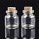 Botellas de vidrio frasco de vidrio grano contenedores AJEW-S074-02D-1