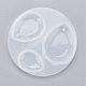 Stampo per ciondolo in silicone a goccia DIY-F060-02-2