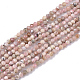Chapelets de perles en rhodochrosite naturelle G-S361-2mm-015-1
