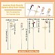OLYCRAFT 4pcs Hair Chopsticks Rose Sword Hair Stick Chinese Style Hair Chopsticks with Rhinestone Retro Alloy Hair Pins Hair Accessories for Performance Costume Proms Party - 4 Styles MRMJ-OC0003-07-2