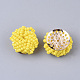 Glass Seed Beads Cabochons FIND-S321-05R-2