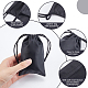 Pochettes en simili cuir&nbsp;ABAG-WH0031-28B-02-3