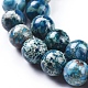 Brins de perles de jaspe impérial naturel G-G814-07-10mm-04-3