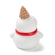 Фигурка снеговика из смолы на рождественскую тематику XMAS-PW0001-091D-2