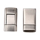 304 Stainless Steel Bayonet Clasps STAS-G143-34P-2