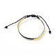Unisex verstellbare geflochtene Perlenarmbänder BJEW-J181-01A-2